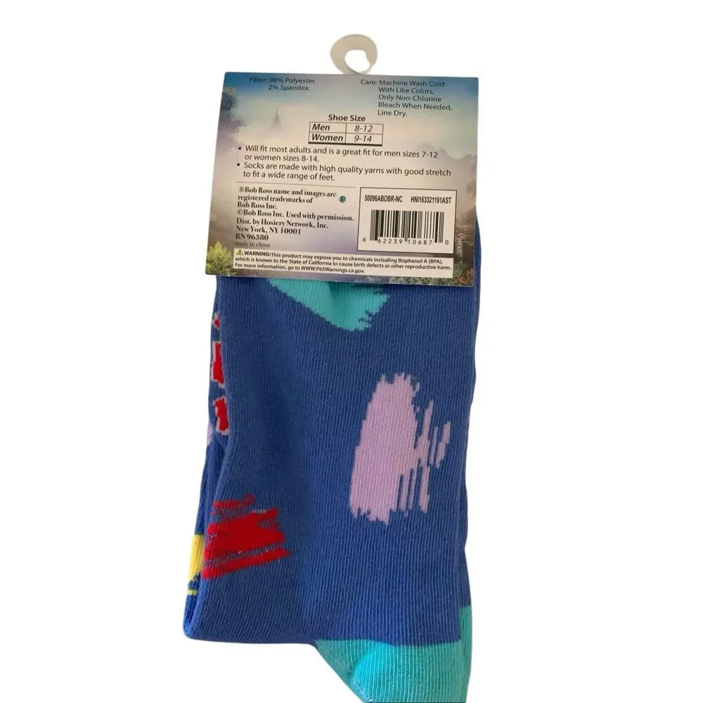 Bob Ross socks brand new unisex